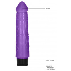 GC Gode vibrant Dildo Vibe Thick 17 x 4.2cm Violet